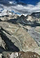 Karakoram Highway towards China - Pakistan